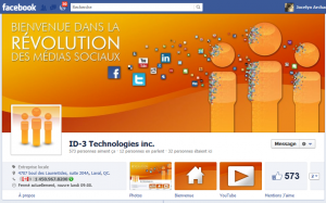 Page facebook Timeline