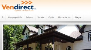 Image site web pour courtier Vendirect