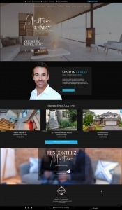 Site Web Courtier Immobilier ViaCapitale Martin Lemay